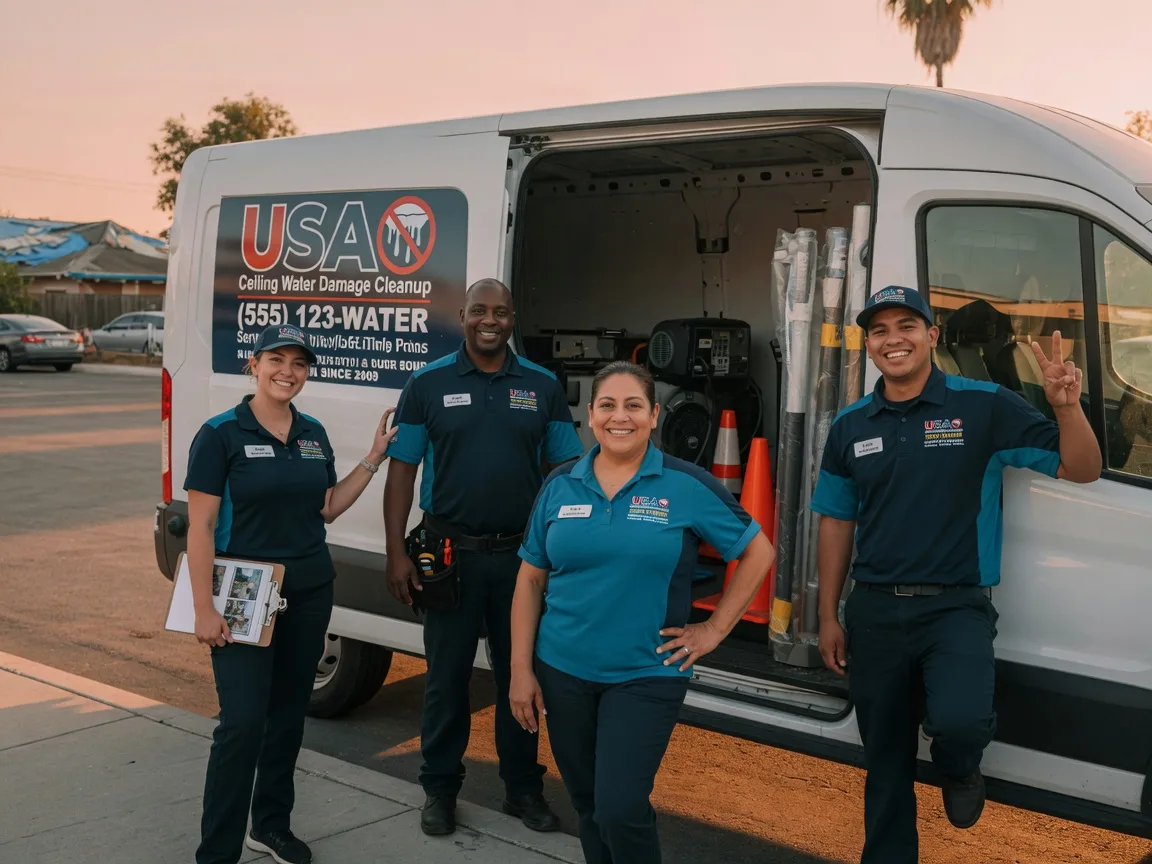 Ceiling Water Damage Restoration company in Santa Maria, CA